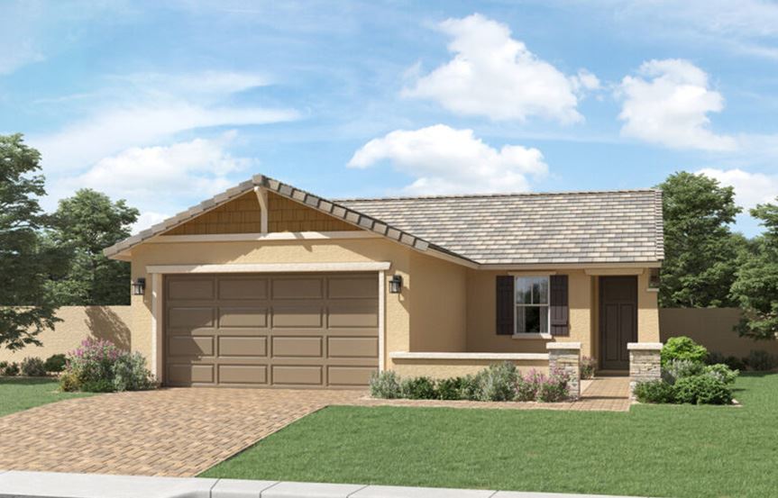 Jerome Craftsman elevation by Lennar Homes in Alamar community in Avondale, AZ