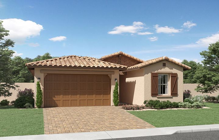 Lewis Territorial Ranch elevation by Lennar Homes in Alamar community in Avondale, AZ