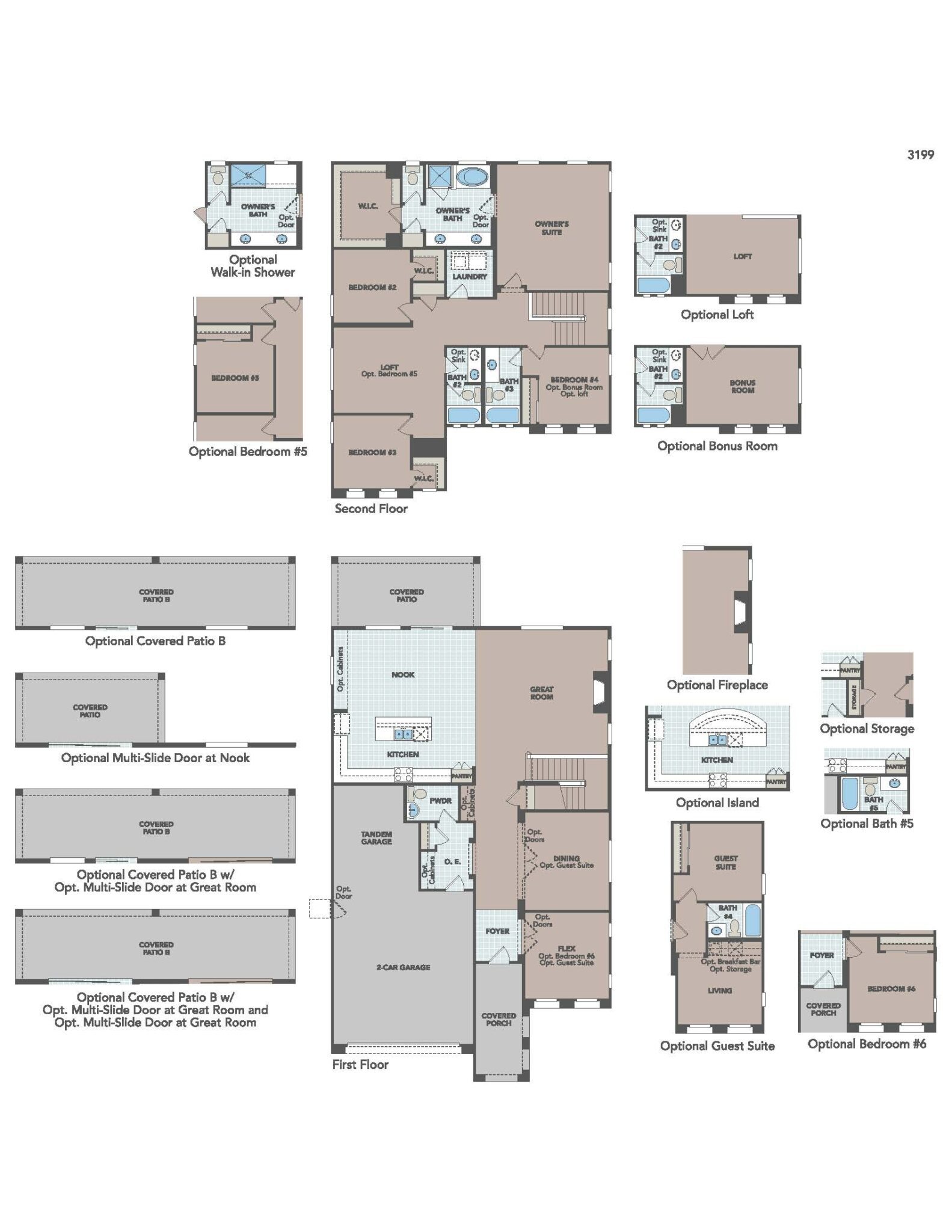 San Marino floorplan by Brightland Homes at Alamar community in Avondale, AZ
