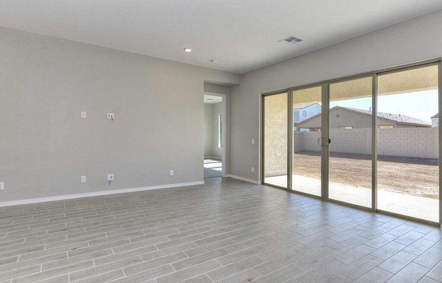 Hutchinson Living Room by David Weekley at Alamar community in Avondale, AZ