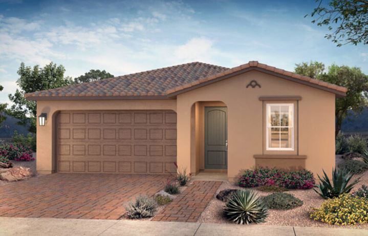 Plan 3501 A elevation by Shea Homes at Alamar in Avondale, AZ