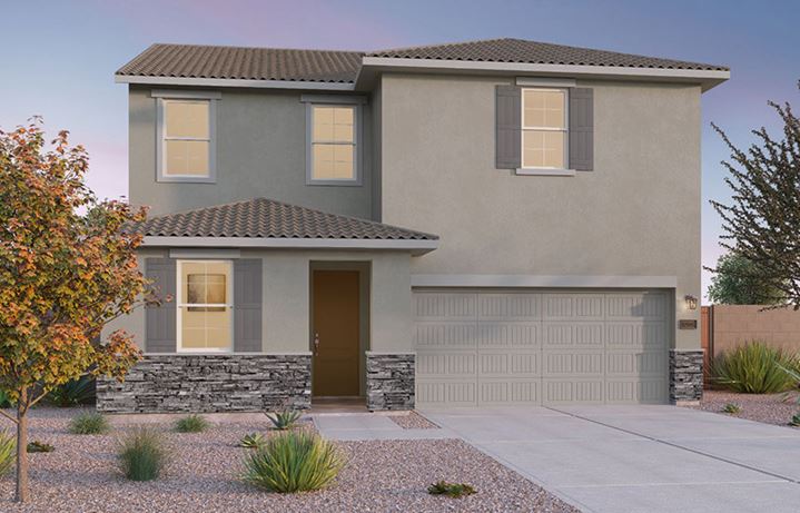 Sage Dakota C elevation by Brookfield Residential at Alamar in Avondale, AZ