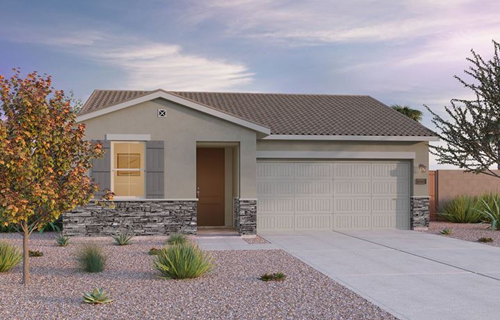 Sage Clover C elevation by Brookfield Residential at Alamar in Avondale, AZ
