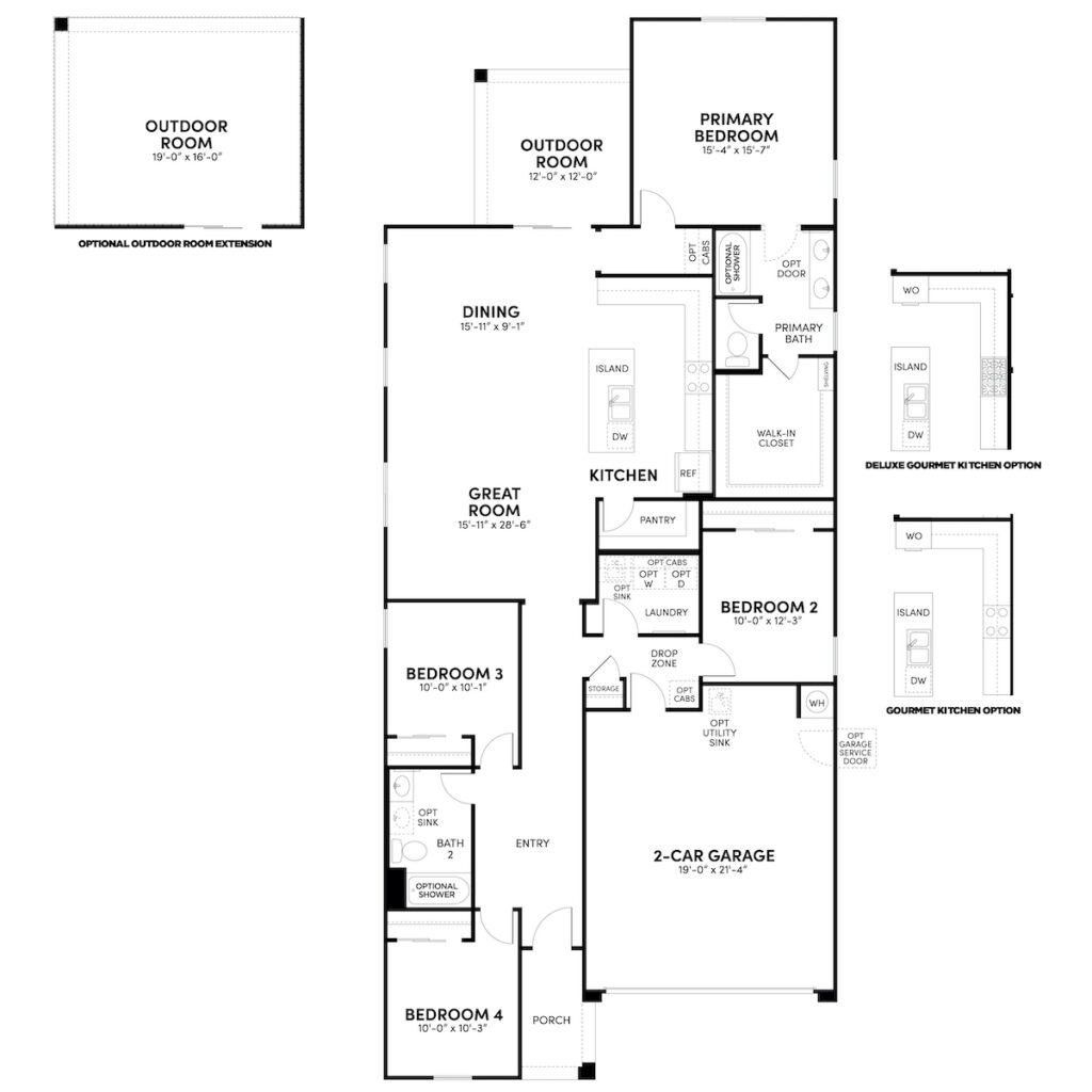 Sage Clover floorplan by Brookfield Residential at Alamar in Avondale, AZ