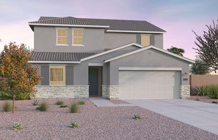 Ridge Heritage C elevation by Brookfield Residential at Alamar in Avondale, AZ