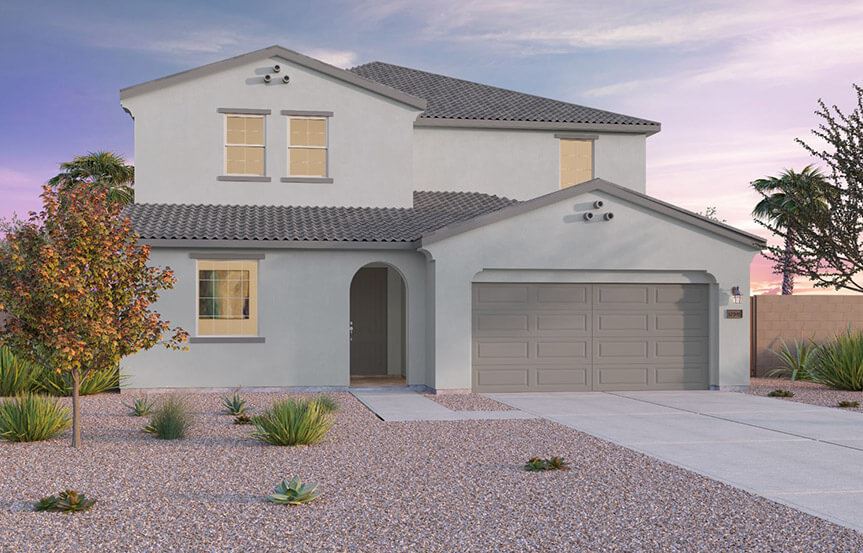 Ridge Heritage A elevation by Brookfield Residential at Alamar in Avondale, AZ