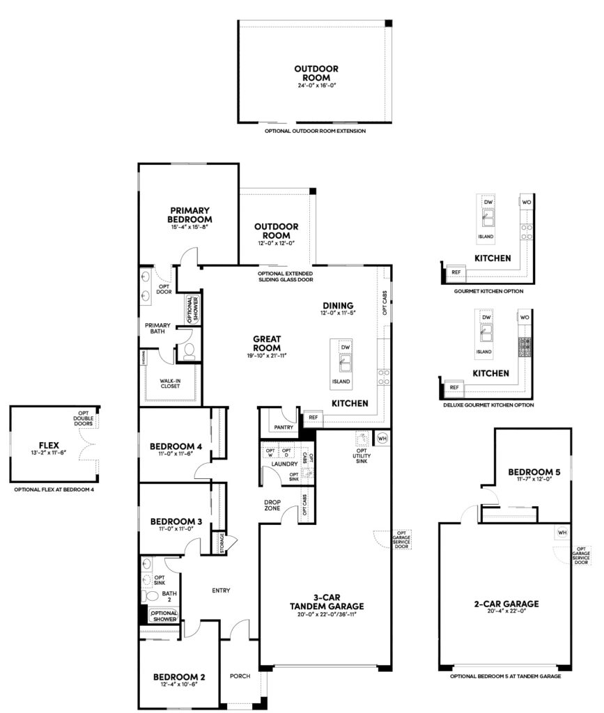Ridge Laredo floorplan by Brookfield Residential at Alamar in Arizona