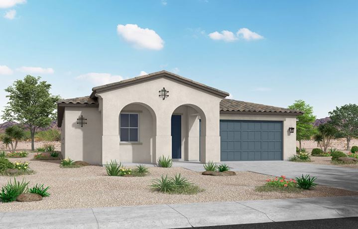 Pinetop Spanish elevation by William Ryan Homes at Alamar in Avondale, AZ