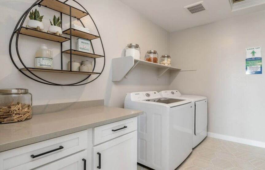 Camelback by William Ryan Homes at Alamar in Avondale, AZ model Laundry Room